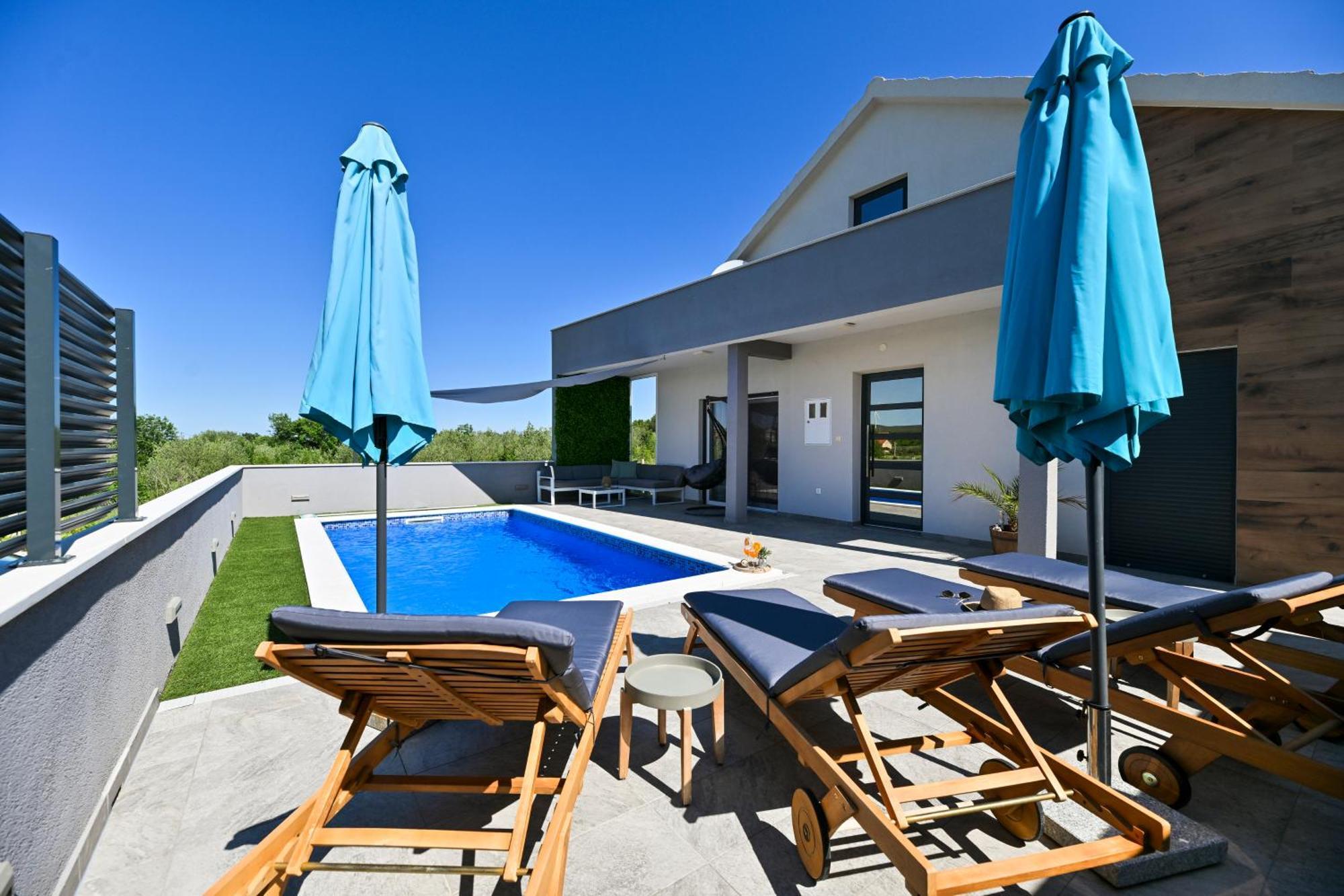 Luxurious Villa Natali Pridraga Ngoại thất bức ảnh